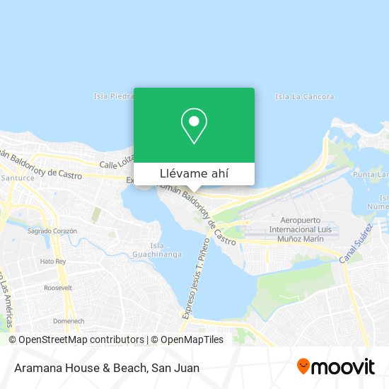 Mapa de Aramana House & Beach