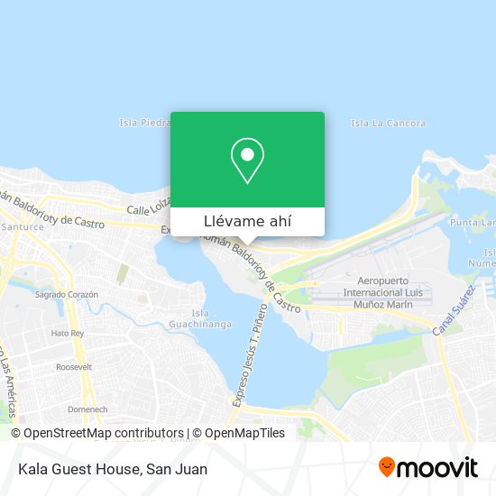 Mapa de Kala Guest House