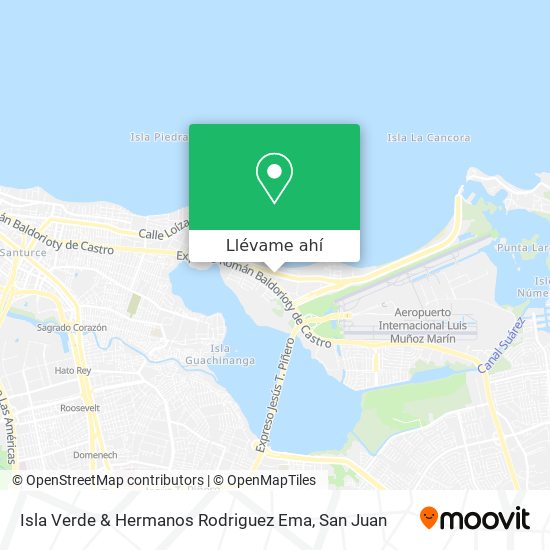 Mapa de Isla Verde & Hermanos Rodriguez Ema