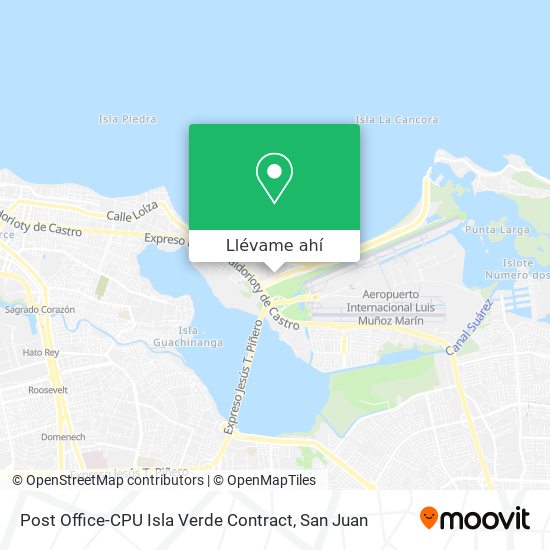 Mapa de Post Office-CPU Isla Verde Contract