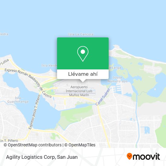 Mapa de Agility Logistics Corp