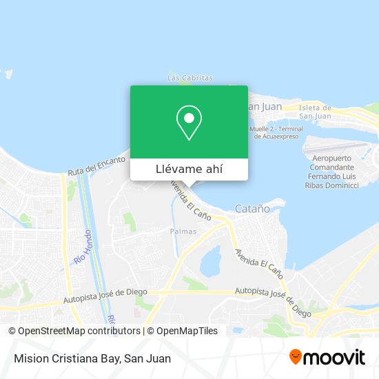 Mapa de Mision Cristiana Bay
