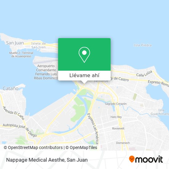 Mapa de Nappage Medical Aesthe