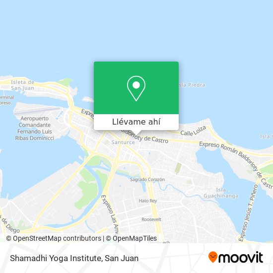 Mapa de Shamadhi Yoga Institute