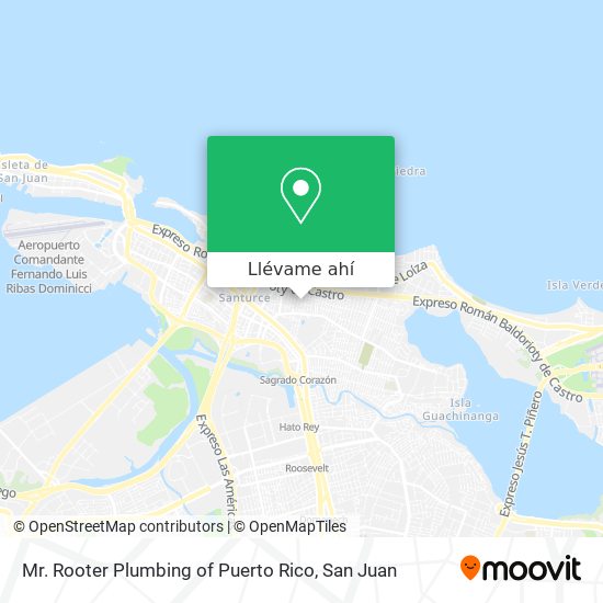 Mapa de Mr. Rooter Plumbing of Puerto Rico