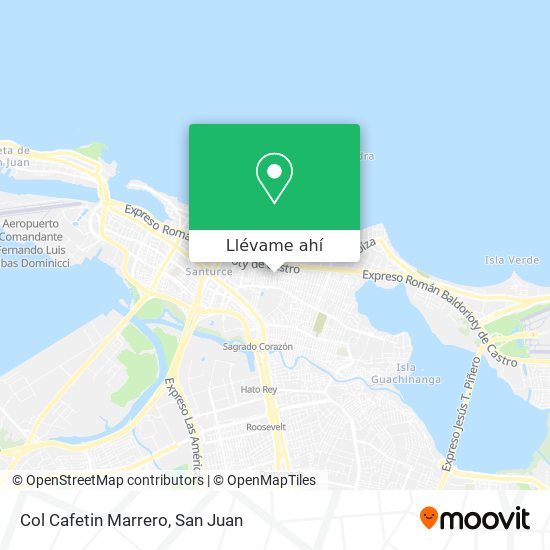 Mapa de Col Cafetin Marrero