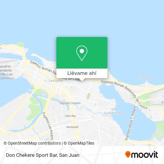 Mapa de Don Chekere Sport Bar