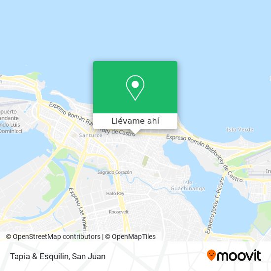 Mapa de Tapia & Esquilin