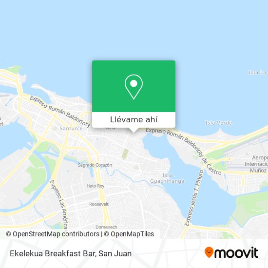 Mapa de Ekelekua Breakfast Bar