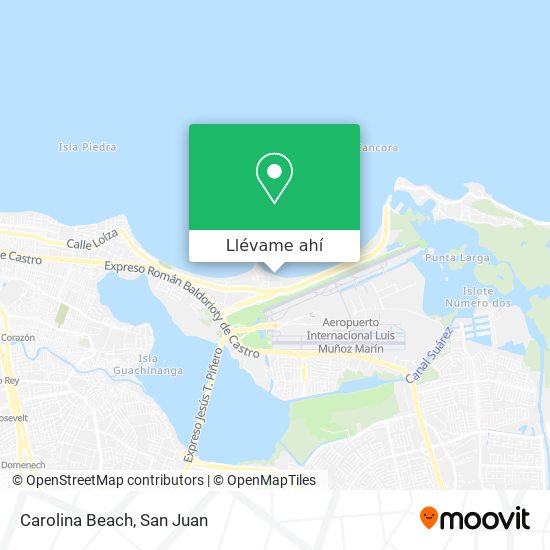 Mapa de Carolina Beach