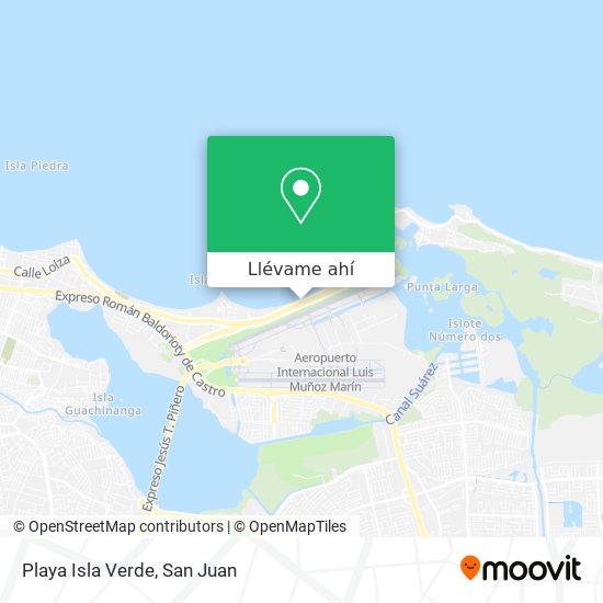 Mapa de Playa Isla Verde