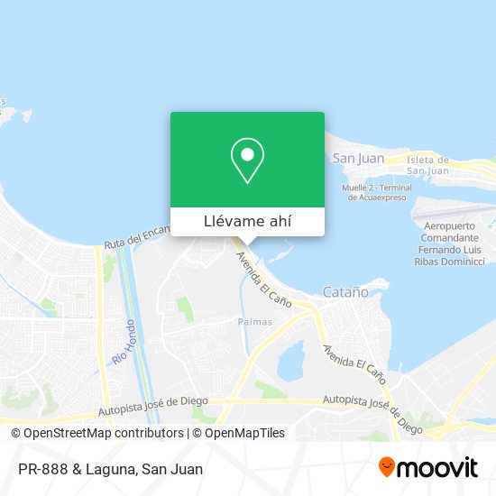 Mapa de PR-888 & Laguna