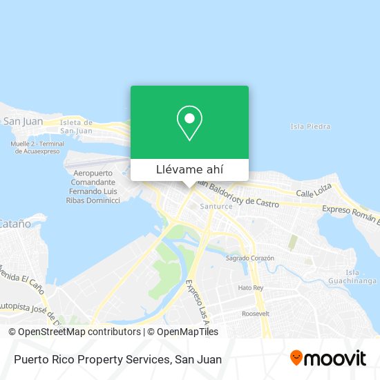 Mapa de Puerto Rico Property Services