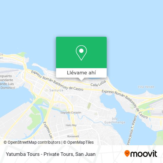 Mapa de Yatumba Tours - Private Tours