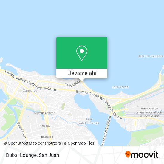 Mapa de Dubai Lounge
