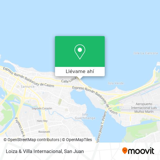 Mapa de Loiza & Villa Internacional