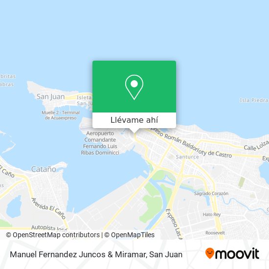 Mapa de Manuel Fernandez Juncos & Miramar