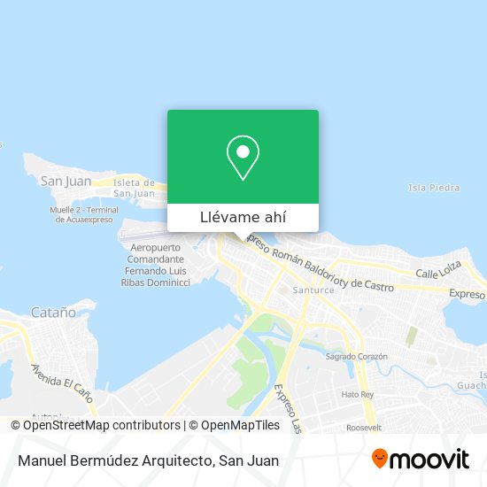 Mapa de Manuel Bermúdez Arquitecto
