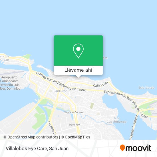 Mapa de Villalobos Eye Care