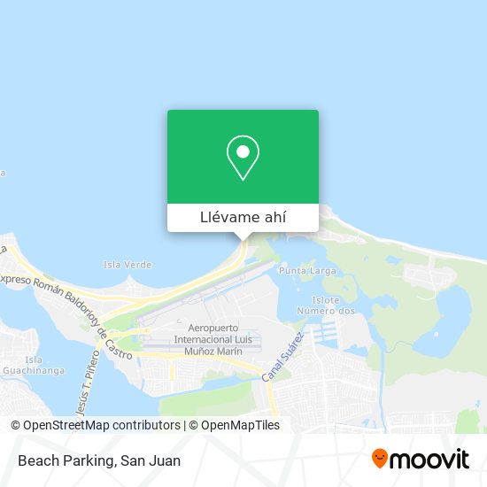 Mapa de Beach Parking