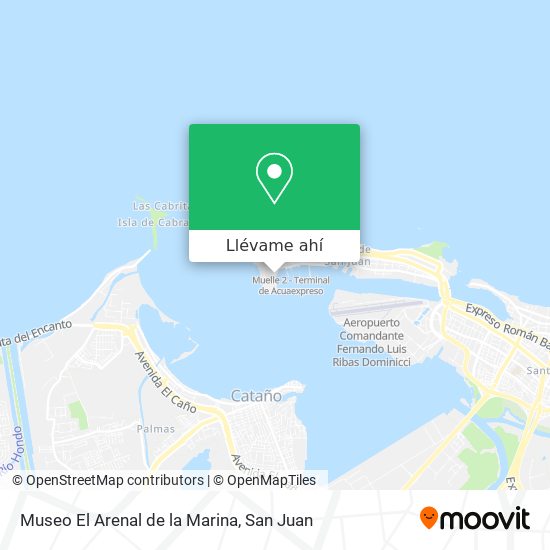 Mapa de Museo El Arenal de la Marina