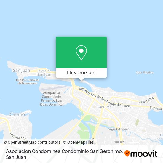Mapa de Asociacion Condomines Condominio San Geronimo