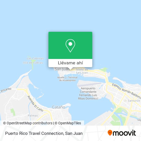 Mapa de Puerto Rico Travel Connection