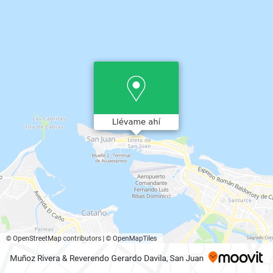 Mapa de Muñoz Rivera & Reverendo Gerardo Davila