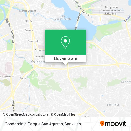 Mapa de Condominio Parque San Agustin