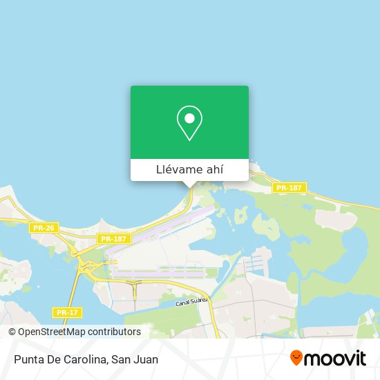 Mapa de Punta De Carolina