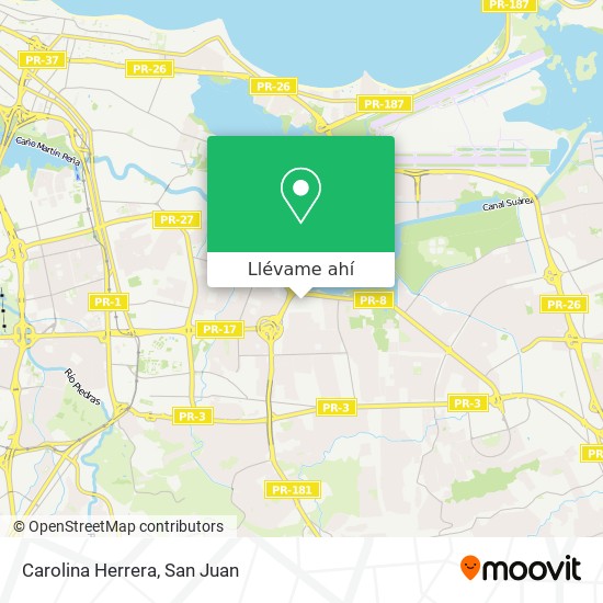 Mapa de Carolina Herrera