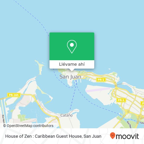 Mapa de House of Zen : Caribbean Guest House