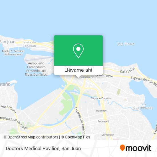 Mapa de Doctors Medical Pavilion