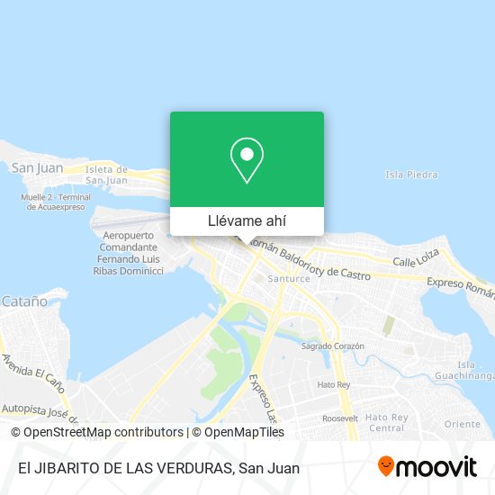 Mapa de El JIBARITO DE LAS VERDURAS