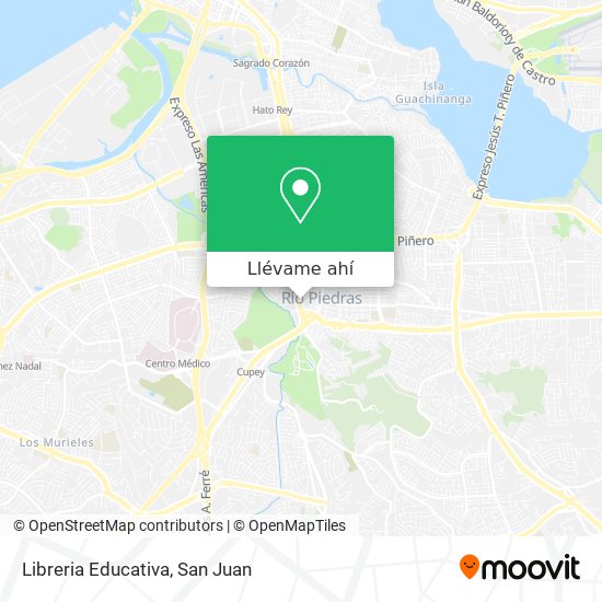 Mapa de Libreria Educativa