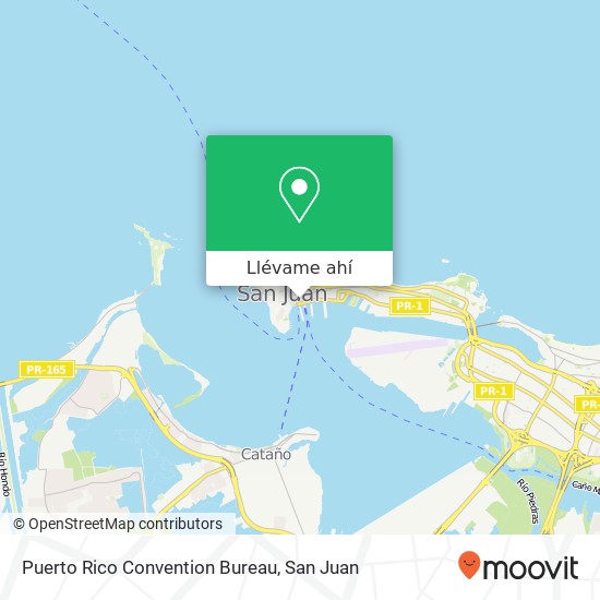 Mapa de Puerto Rico Convention Bureau