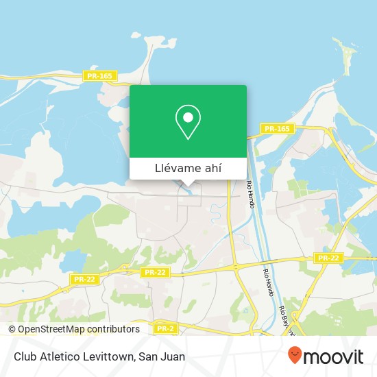 Mapa de Club Atletico Levittown