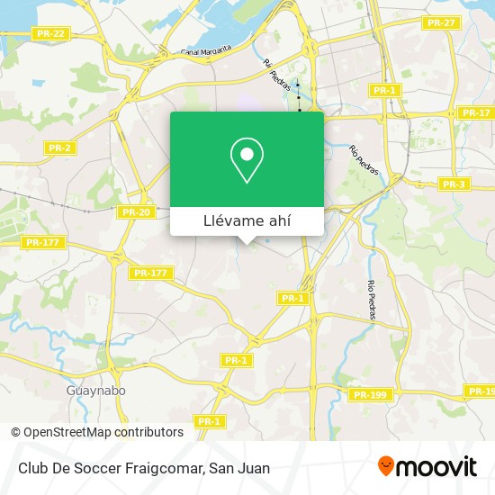 Mapa de Club De Soccer Fraigcomar