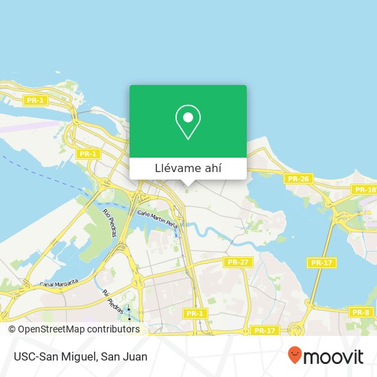 Mapa de USC-San Miguel