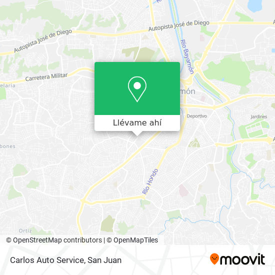 Mapa de Carlos Auto Service