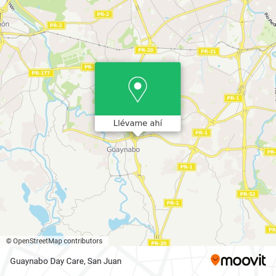 Mapa de Guaynabo Day Care