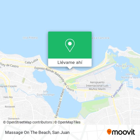 Mapa de Massage On The Beach