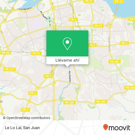 Mapa de Le Lo Lai