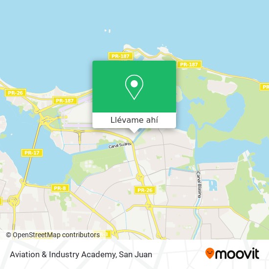 Mapa de Aviation & Industry Academy