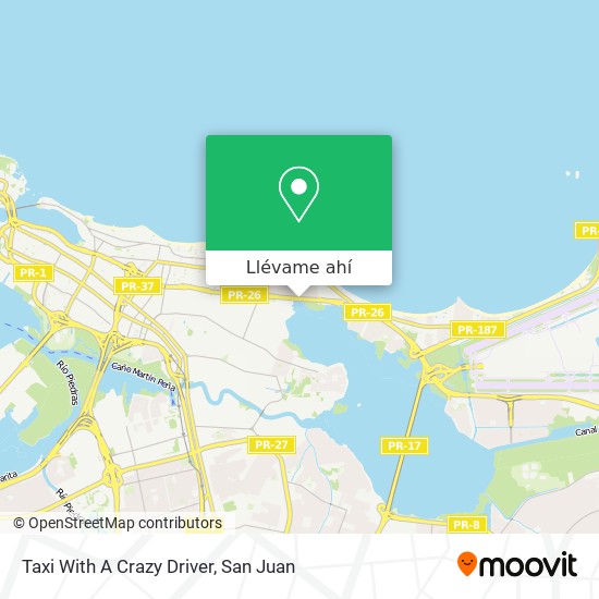 Mapa de Taxi With A Crazy Driver
