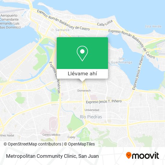 Mapa de Metropolitan Community Clinic