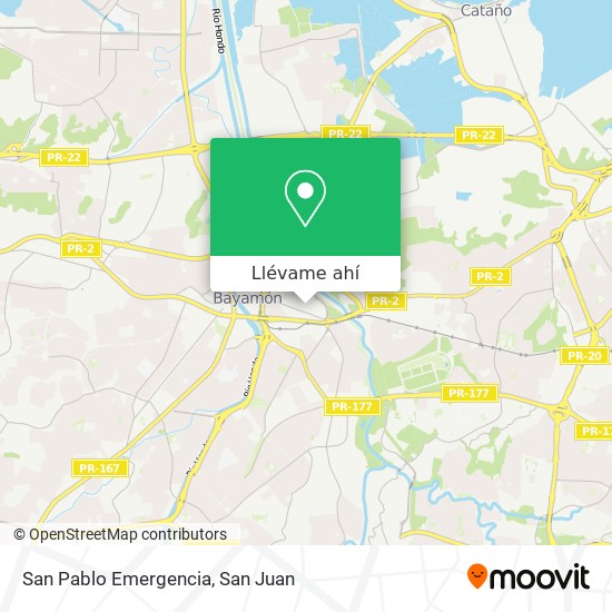 Mapa de San Pablo Emergencia