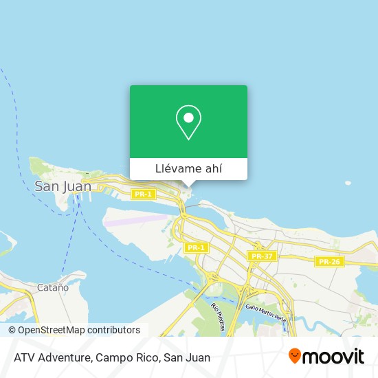 Mapa de ATV Adventure, Campo Rico