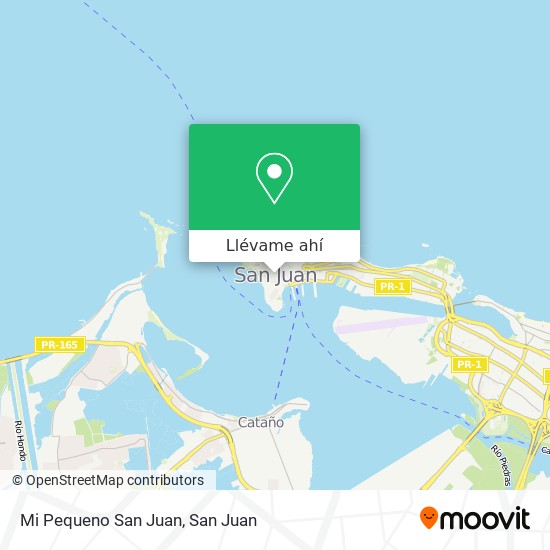 Mapa de Mi Pequeno San Juan