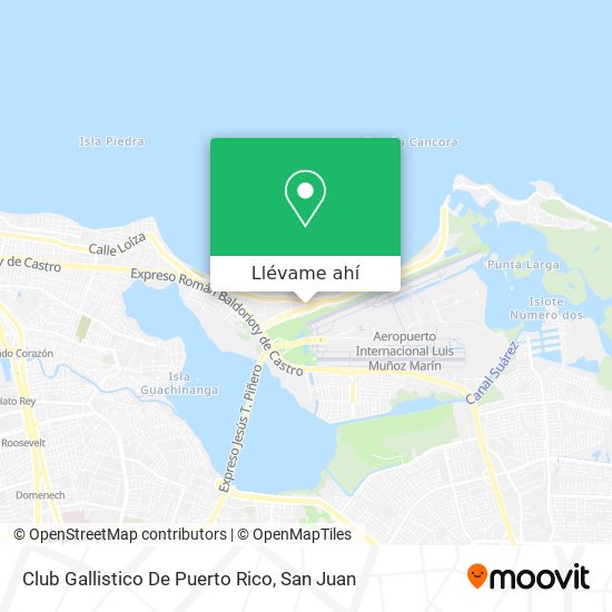 Mapa de Club Gallistico De Puerto Rico
